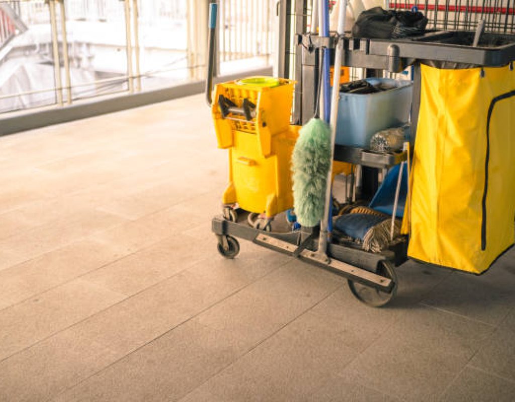 So Fresh So Clean TX staff cleaning retail store floors and surfaces