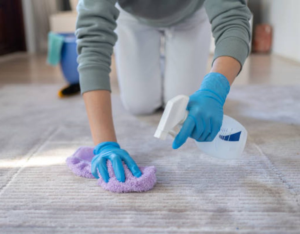 routine home cleaning service maintaining spotless living areas consistently