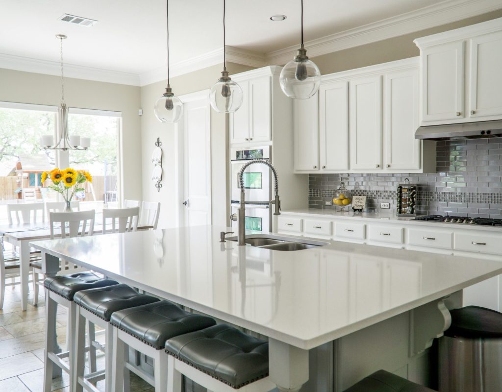 Sparkling kitchen after professional cleaning service
